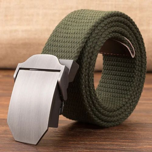 Canvas Casual Belts - Durable & Stylish Accessory for Everyday Use - 120cm / army green
