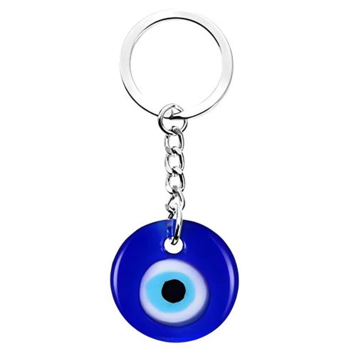 Evil Eye Pendant Necklace - Stylish Protection Jewellery - Unisex Necklace - keychain