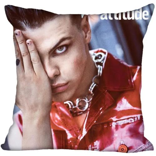HEARMNY Yungblud Printed Pillow Case with Invisible Zipper - 45x45cm Home Decor - 2 / 35X35cm One Sides