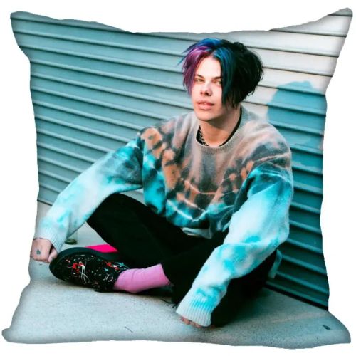 HEARMNY Yungblud Printed Pillow Case with Invisible Zipper - 45x45cm Home Decor - 16 / 45X45cm One Sides