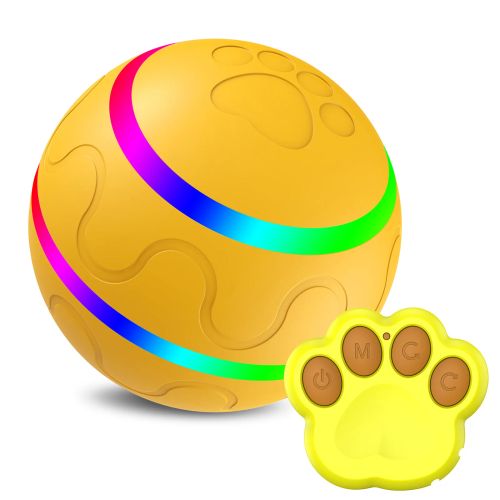 Interactive Rolling Dog Toy Ball for Active Pets - Engaging Playtime - Huang Remote