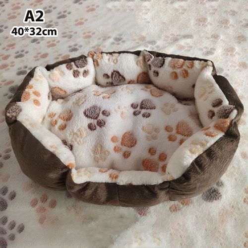 WHPHous Soft Plush Pet Bed - Comfortable & Breathable Small/Medium Size - A2
