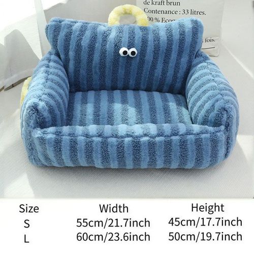 Luxury Eco-Friendly Pet Bed - Comfort & Warmth for Small Dogs