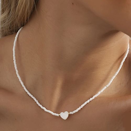 YWZIXLN Simulated Pearl Cross Necklace - Elegant Fashion Accessory
