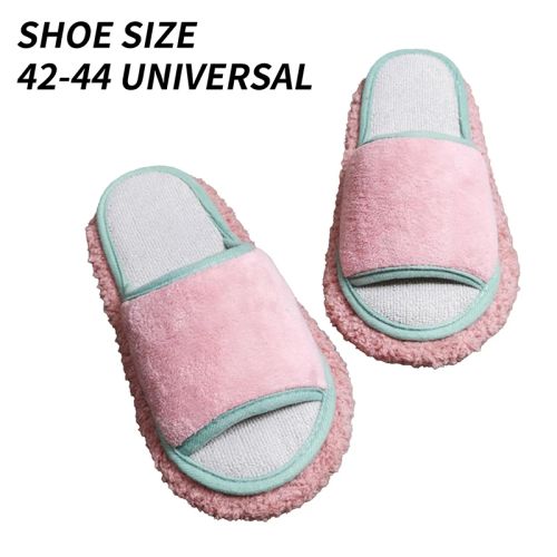 Simple Wipeable Mop Slippers - High Quality Microfiber Cleaning Footwear - PK-L
