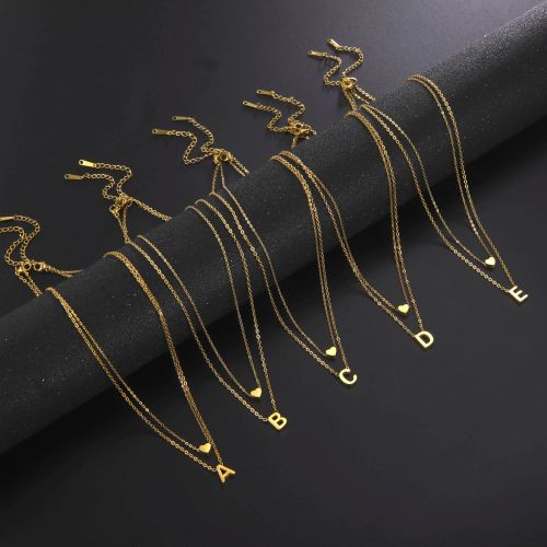 Kkjoy Stainless Steel Heart Pendant Necklace - Durable & Stylish