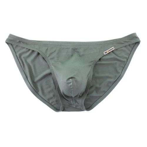 Brave Person Modal Briefs - Comfort & Quality Underwear - Dark Grey / L