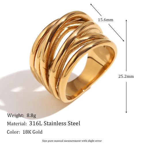 E.B.belle Stainless Steel Wedding Bands - Tarnish Free & Hypoallergenic Rings
