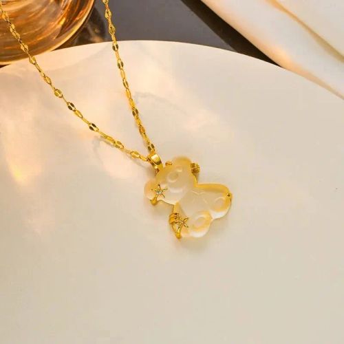 Stylish Copper Pendant Necklace – Versatile Fashion Accessory