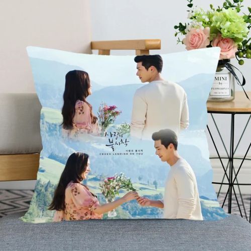 HEARMNY Customised Cartoon Design Pillow Cover for Home & Car - 35x35cm & 45x45cm