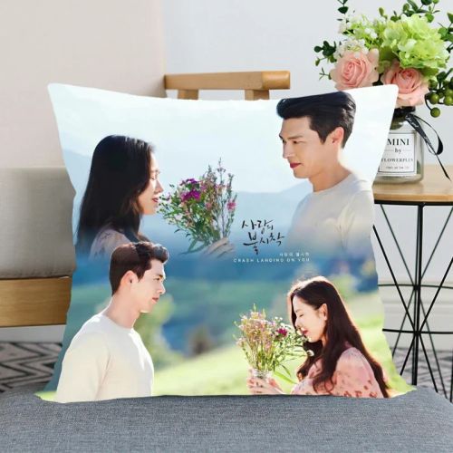 HEARMNY Customised Cartoon Design Pillow Cover for Home & Car - 35x35cm & 45x45cm - 4 / 35X35cm One Sides
