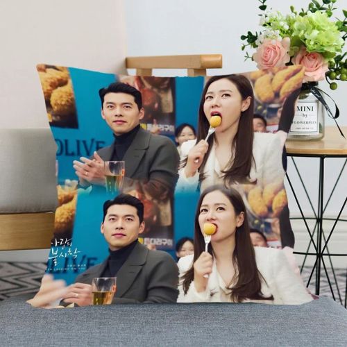 HEARMNY Customised Cartoon Design Pillow Cover for Home & Car - 35x35cm & 45x45cm - 10 / 35X35cm One Sides