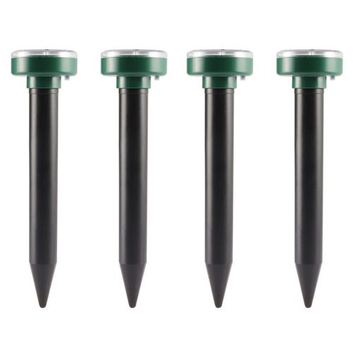 Alloet Solar Mole Repellents - Eco-Friendly Pest Control for Gardens - 4pcs