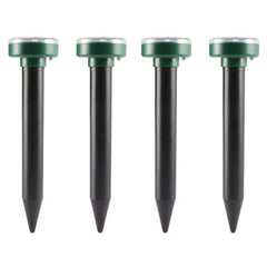 Alloet Solar Mole Repellents - Eco-Friendly Pest Control for Gardens - 4pcs