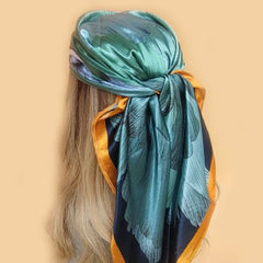 Stylish Multifunctional Silk Scarf - Versatile Fashion Accessory