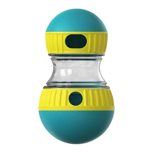 Interactive Dog Toy Tumbler - Slow Feeding & Intelligence Booster - green