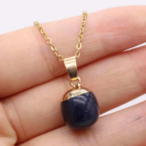Classic Amethyst & Agate Pendant Necklace - Elegant Gift Jewellery