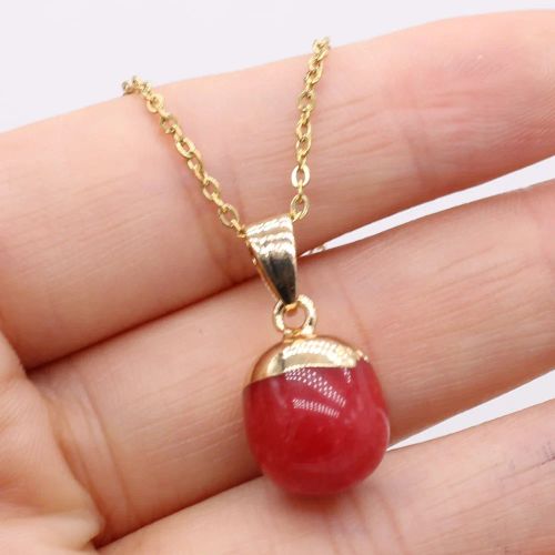 Classic Amethyst & Agate Pendant Necklace - Elegant Gift Jewellery