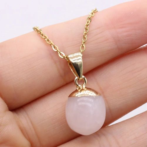 Classic Amethyst & Agate Pendant Necklace - Elegant Gift Jewellery