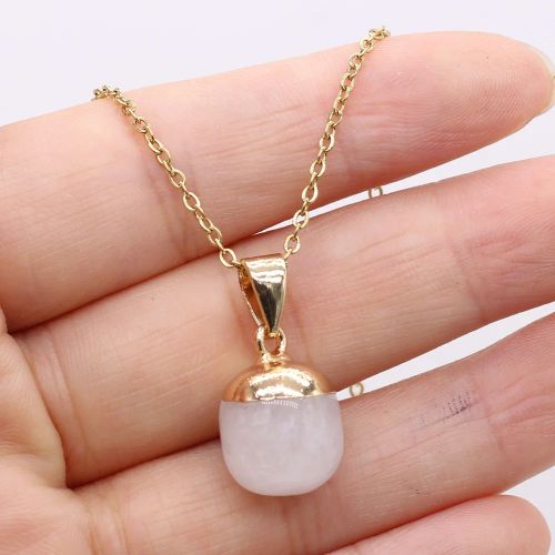 Classic Amethyst & Agate Pendant Necklace - Elegant Gift Jewellery