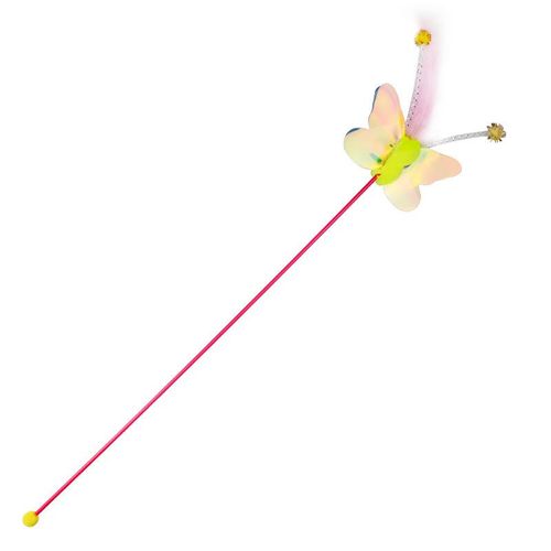 Interactive Feather Cat Toy - Engaging Stick for Playful Cats