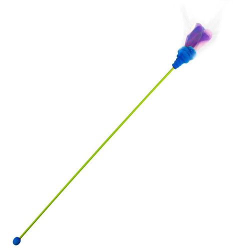 Interactive Feather Cat Toy - Engaging Stick for Playful Cats