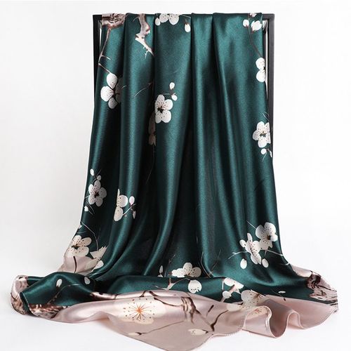 Stylish Printed Polyester Headband Scarf for All Seasons - 3 / 90X90cm