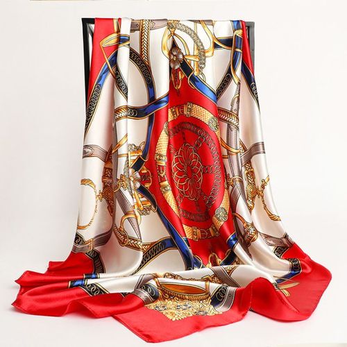 Stylish Printed Polyester Headband Scarf for All Seasons