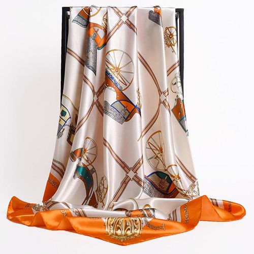 Stylish Printed Polyester Headband Scarf for All Seasons