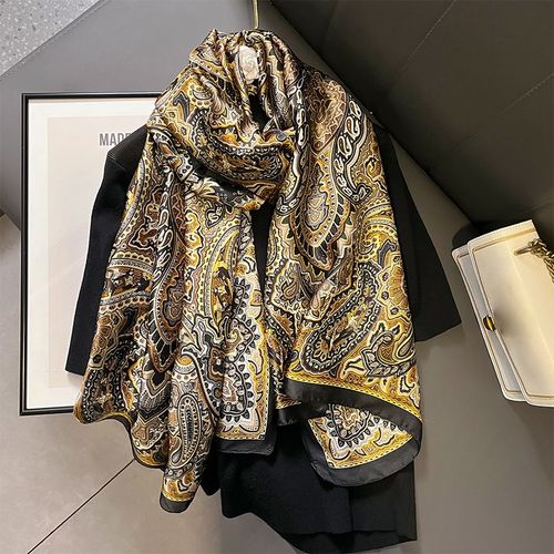 SANMAIHUA Elegant Printed Scarf - Summer Style Accessory 90x180cm