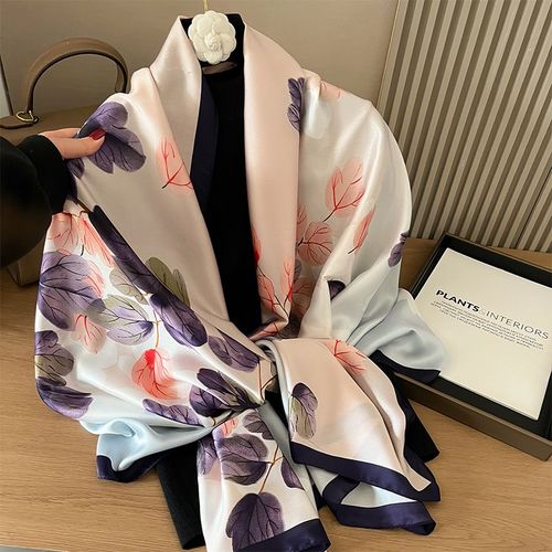 SANMAIHUA Elegant Printed Scarf - Summer Style Accessory 90x180cm
