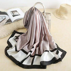 SANMAIHUA Elegant Printed Scarf - Summer Style Accessory 90x180cm