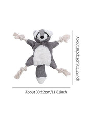 Plush Dog Toy - Safe Fleece Design for Fun Playtime