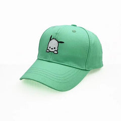 MINISO Hello Kitty Snapback Cap - Sun Protection Cotton Baseball Hat