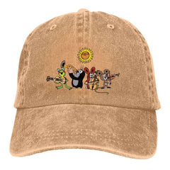 Little Mole Multicolour Cap - Sun Protection Adjustable Baseball Hat