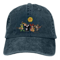 Little Mole Multicolour Cap - Sun Protection Adjustable Baseball Hat