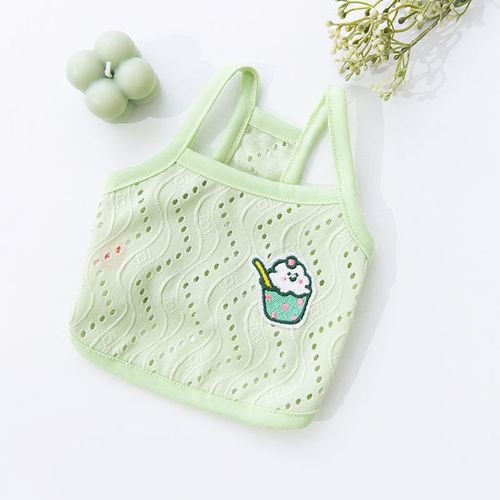 DOGGYZSTYLE Summer Puppy Cooling Vest - Soft Cotton Pet Clothes