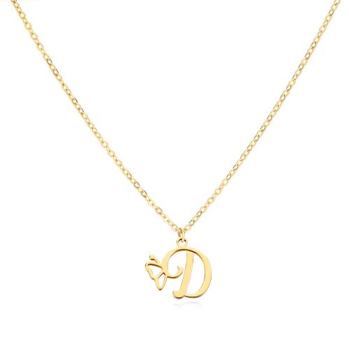 HPTOTMG Stainless Steel Pendant Necklace - Trendy & Durable Design - D
