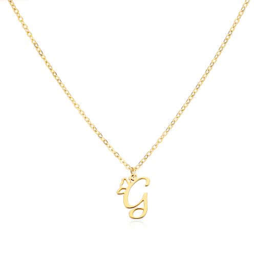 HPTOTMG Stainless Steel Pendant Necklace - Trendy & Durable Design