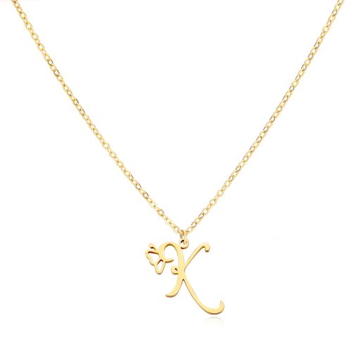 HPTOTMG Stainless Steel Pendant Necklace - Trendy & Durable Design