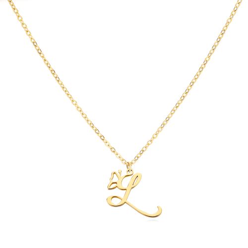 HPTOTMG Stainless Steel Pendant Necklace - Trendy & Durable Design