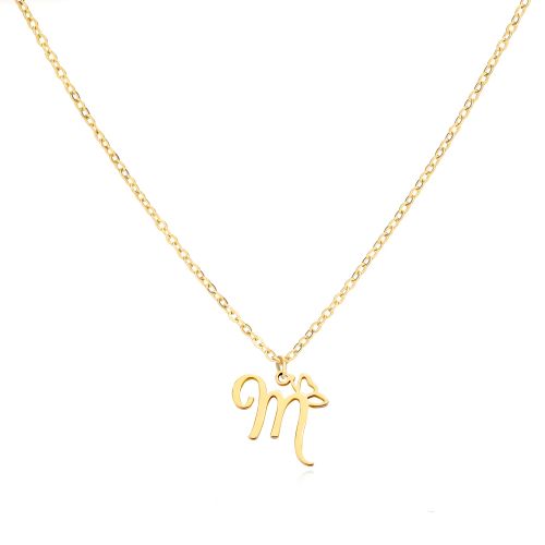 HPTOTMG Stainless Steel Pendant Necklace - Trendy & Durable Design
