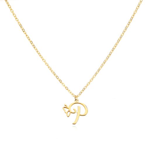 HPTOTMG Stainless Steel Pendant Necklace - Trendy & Durable Design
