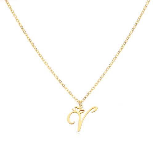 HPTOTMG Stainless Steel Pendant Necklace - Trendy & Durable Design