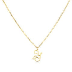 HPTOTMG Stainless Steel Pendant Necklace - Trendy & Durable Design