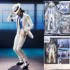 Michael Jackson Moonwalk Action Figure - Collectible Model Toy