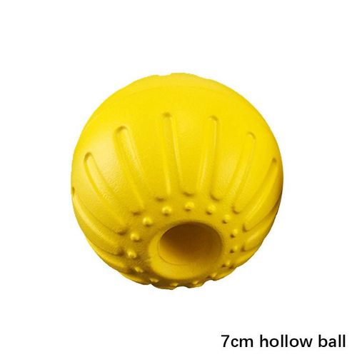 Interactive Dog Toy Ball - Durable Floating Pet Training Toy - 7cm Hollow Ball