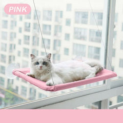 Cat Hammock Window Hanger - Detachable & Washable Pet Bed for Cats
