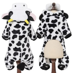 Cosplay Pet Clothes - Coral Fleece Animal Costumes for Small Dogs & Cats
