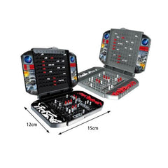 Sea Battle Game - Durable Indoor Strategy Board Game for Family Fun